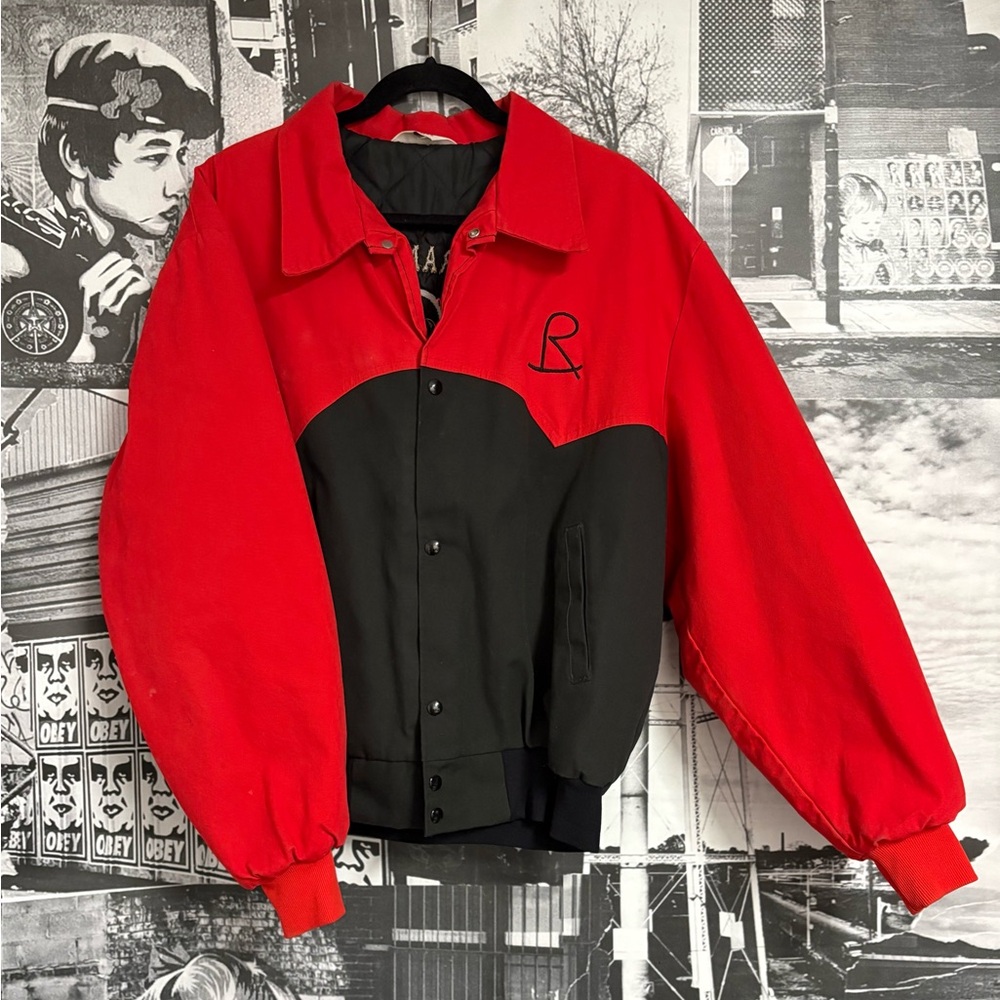 Vintage WestArk "Rockin’ R Ranch & Rodeo" Western Bomber Jacket